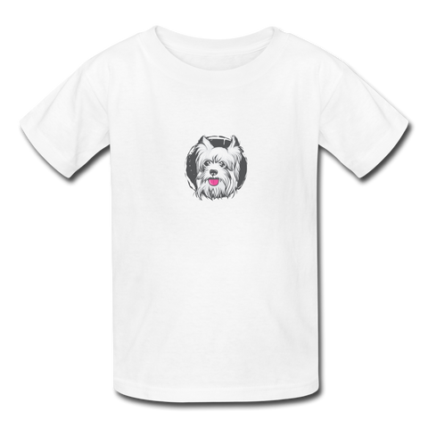 Westie Terrier Kids' T-Shirt - white