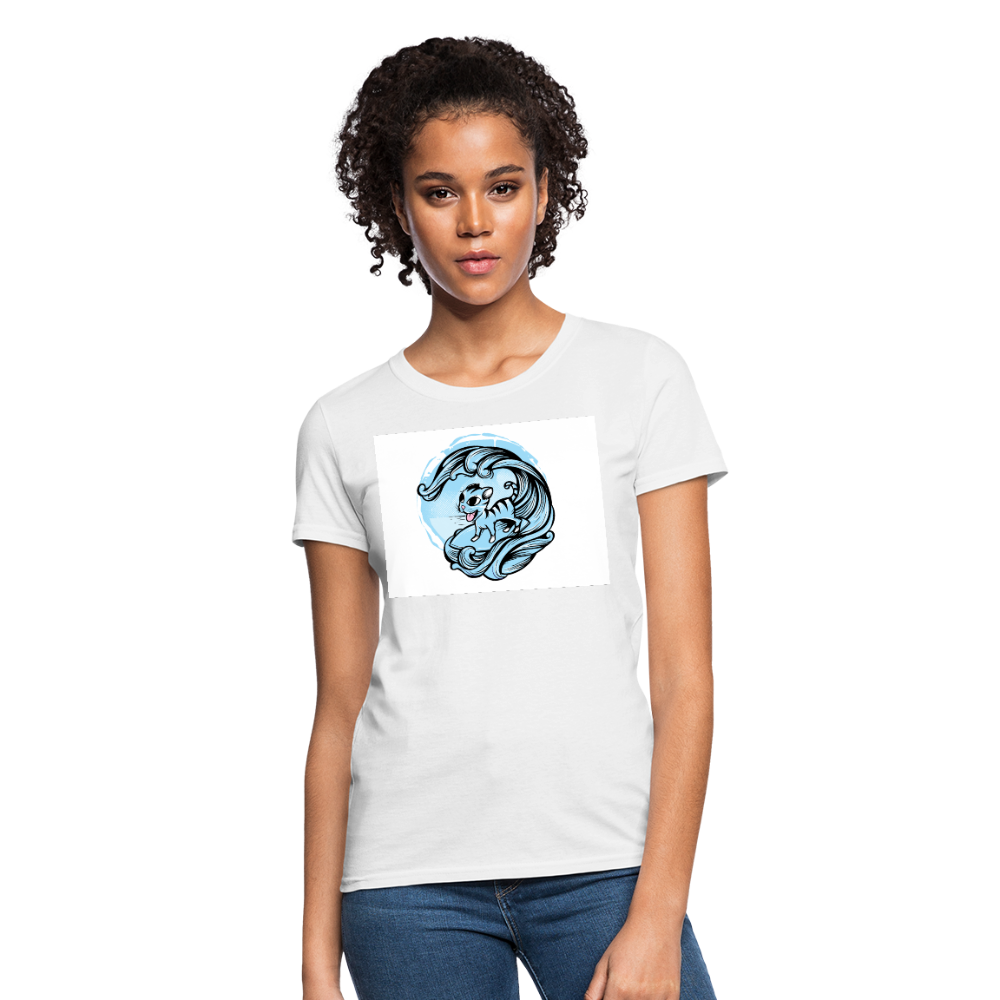 Surf's Up Women's T-Shirt - white