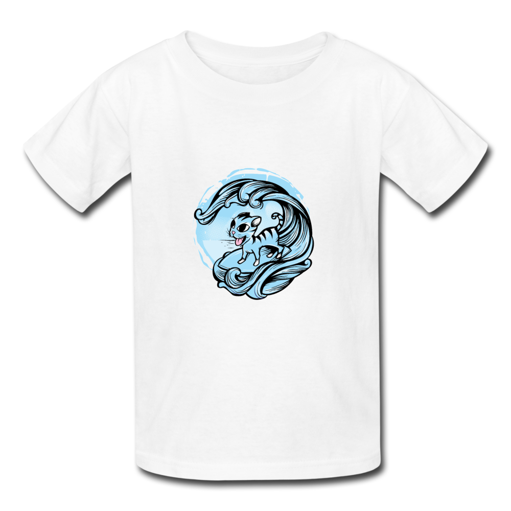 Surf's Up Kids' T-Shirt - white