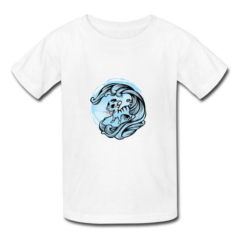 Surf's Up Kids' T-Shirt - white