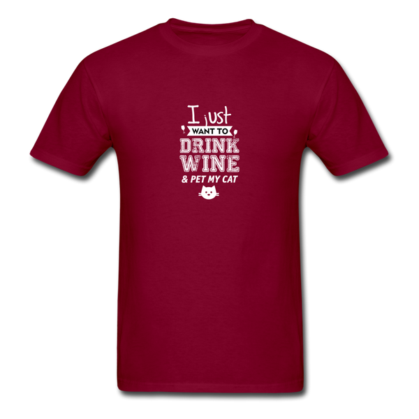 Men's T-Shirt - burgundy