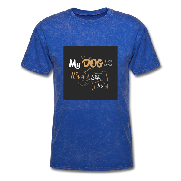 My Dog Is Not a Fox It's a Shiba Inu Men's T-Shirt - mineral royal