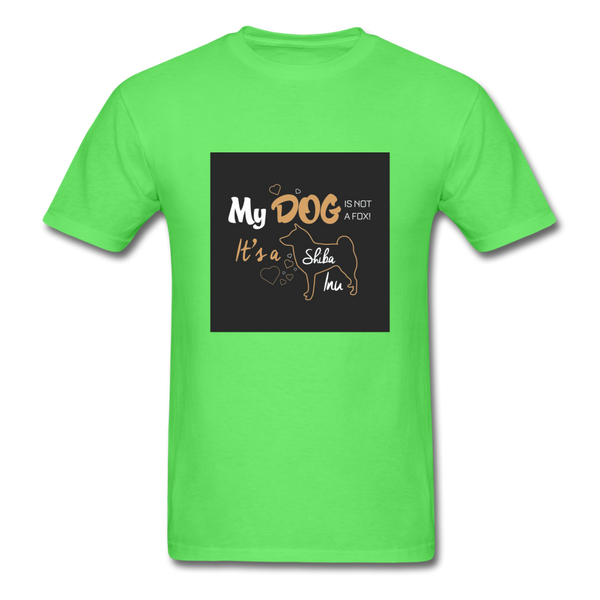 My Dog Is Not a Fox It's a Shiba Inu Men's T-Shirt - kiwi