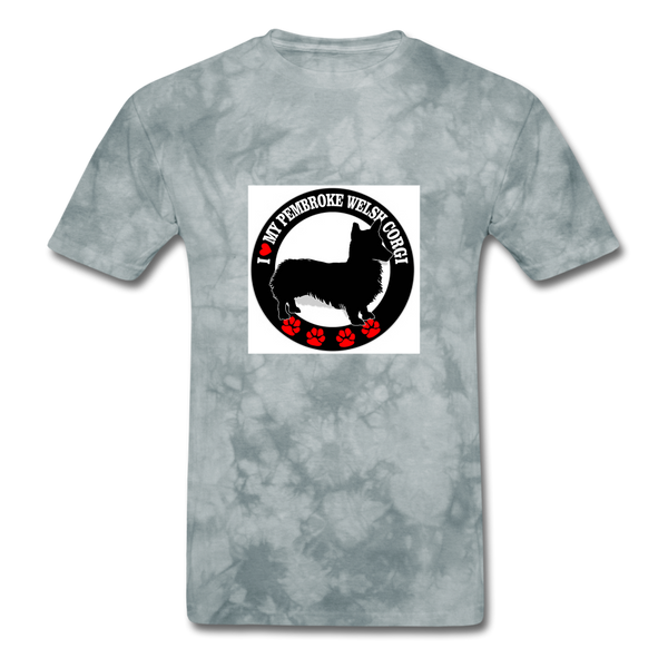 Men's T-Shirt - grey tie dye