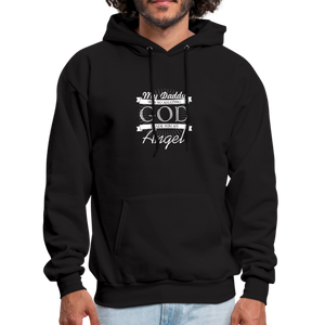 My Daddy Was So Amazing God Made Him An Angel Men's Hoodie - black