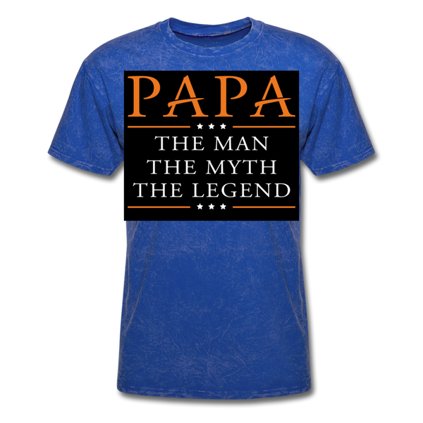 Papa The Man The Myth The Legend Men's T-Shirt - mineral royal