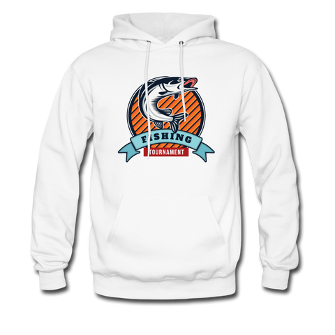 Fishing Tournament Men's Hoodie - white