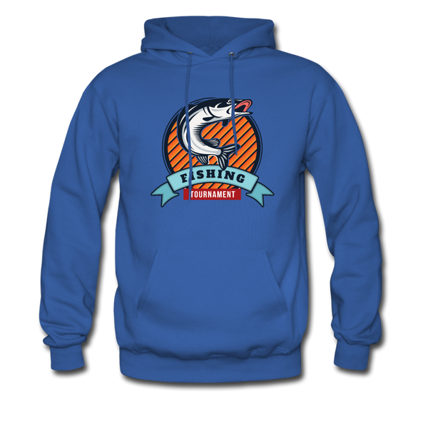 Fishing Tournament Men's Hoodie - royal blue