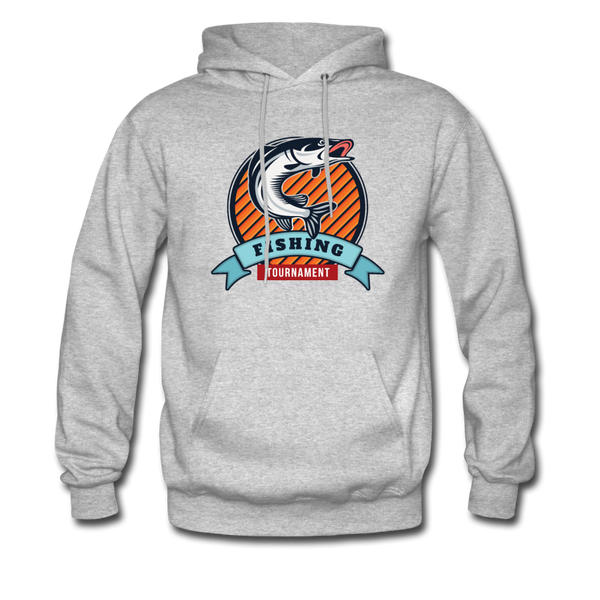 Fishing Tournament Men's Hoodie - heather gray