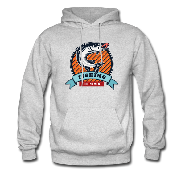 Fishing Tournament Men's Hoodie - ash 