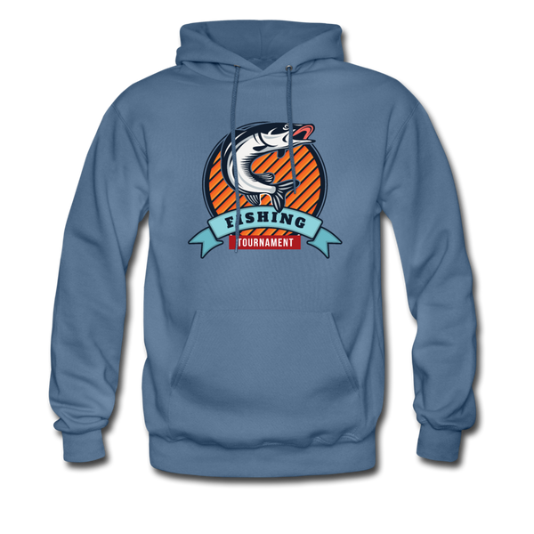 Fishing Tournament Men's Hoodie - denim blue