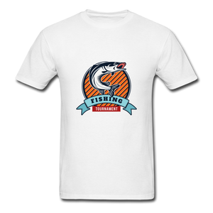 Fishing Tournament Men's T-Shirt - white