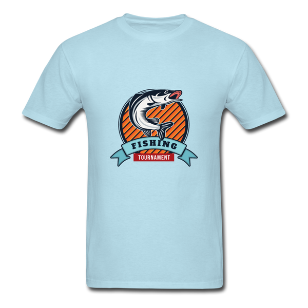 Fishing Tournament Men's T-Shirt - powder blue