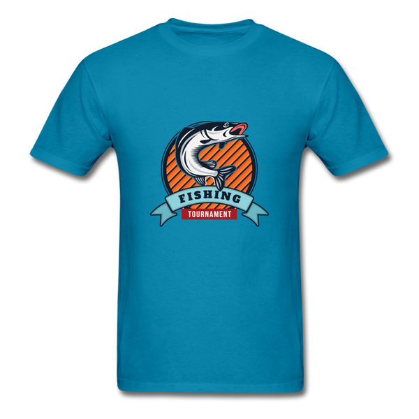 Fishing Tournament Men's T-Shirt - turquoise