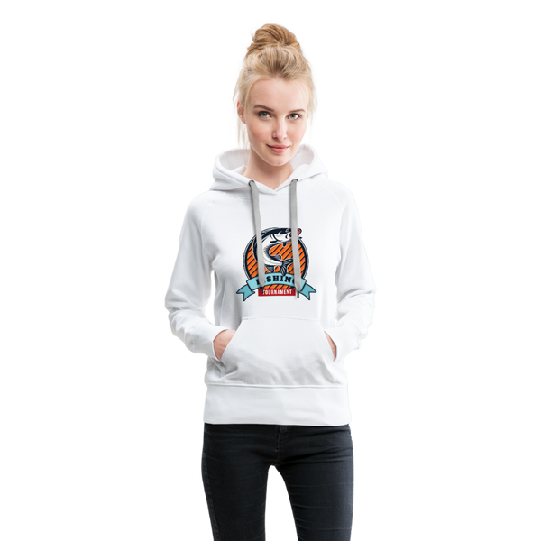 Fishing Tournament Women’s Premium Hoodie - white