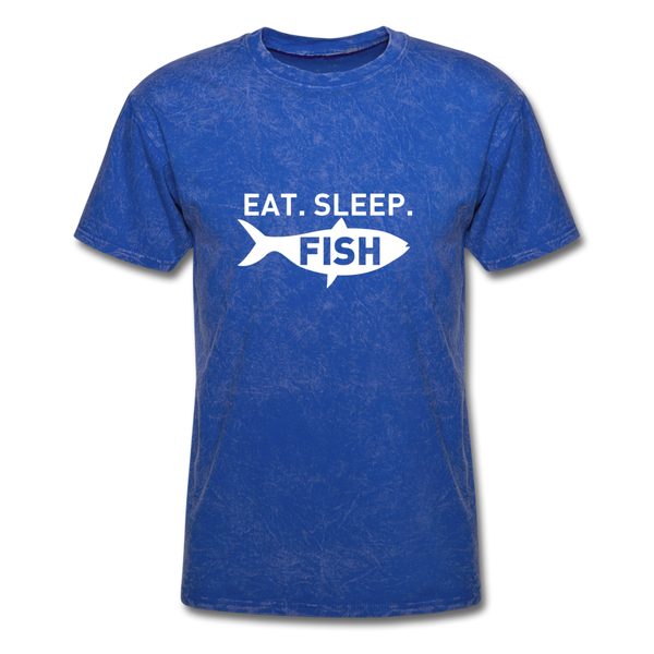 Eat Sleep Fish Men's T-Shirt - mineral royal