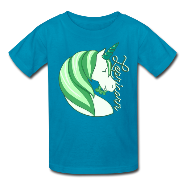 Lepricorn Kids' T-Shirt - turquoise