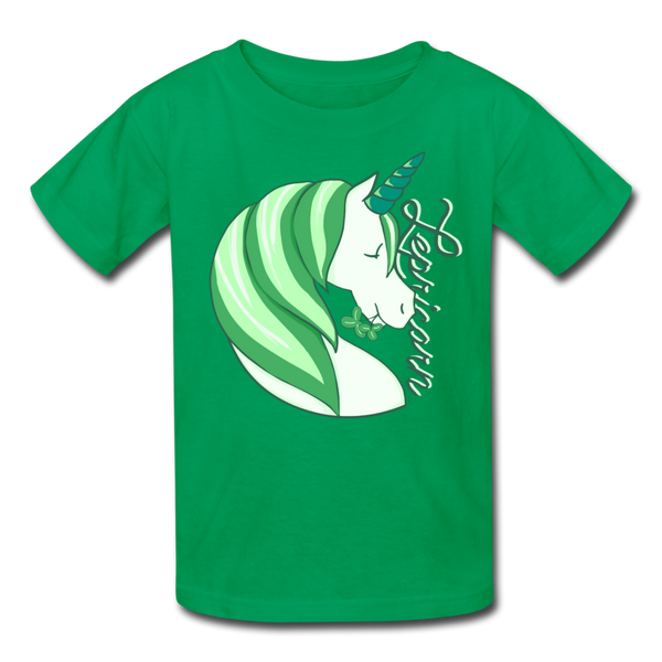 Lepricorn Kids' T-Shirt - kelly green