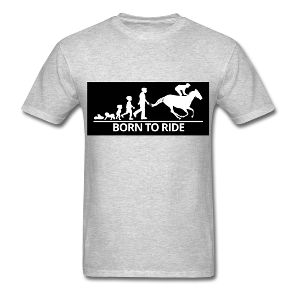 Born To Ride Men's T-Shirt - heather gray