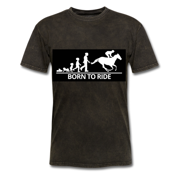 Born To Ride Men's T-Shirt - mineral black