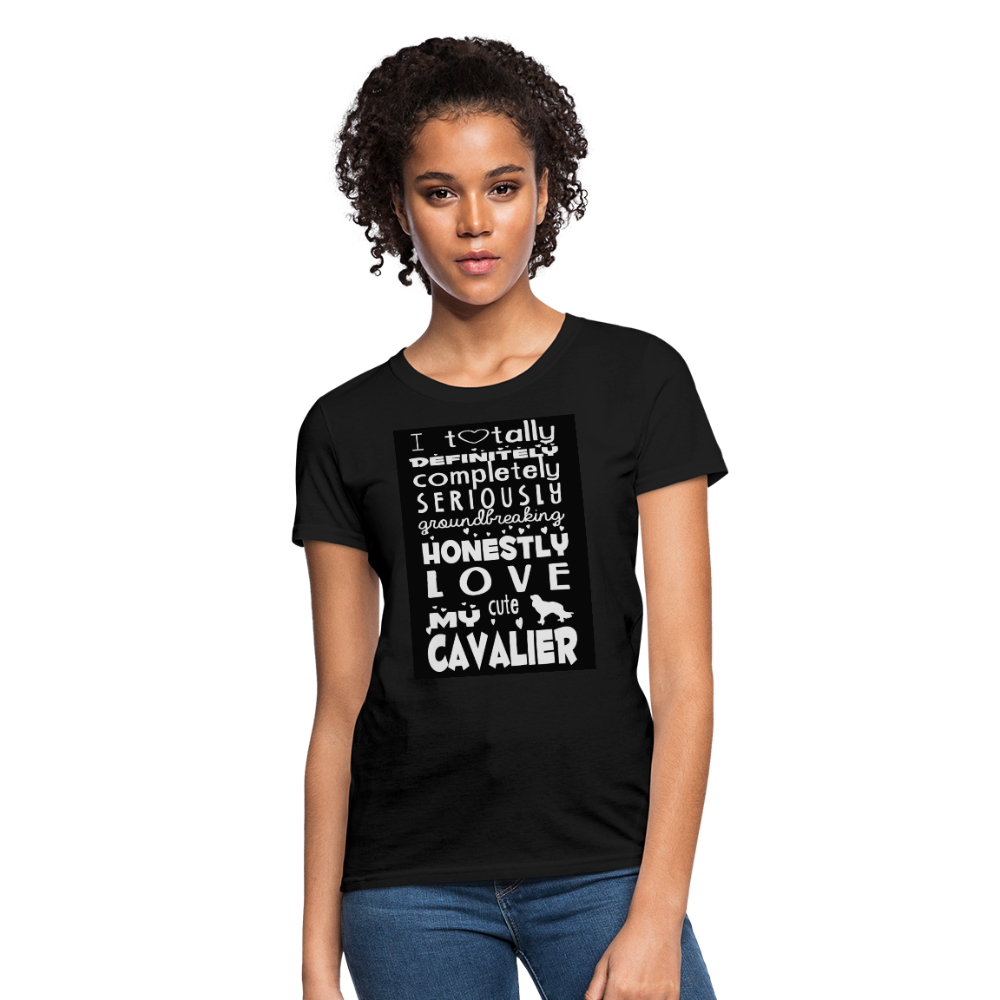 Love My Cavalier Women's T-Shirt - black