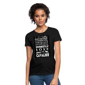 Love My Cavalier Women's T-Shirt - black