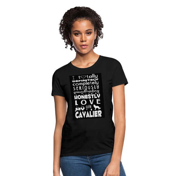 Love My Cavalier Women's T-Shirt - black