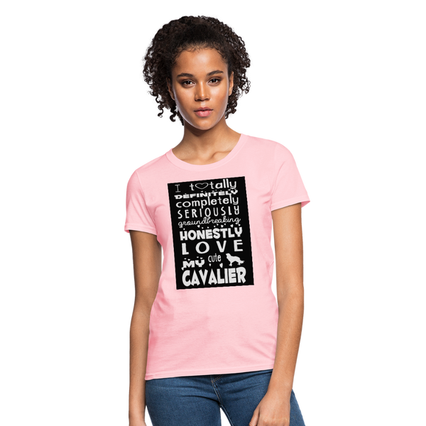 Love My Cavalier Women's T-Shirt - pink