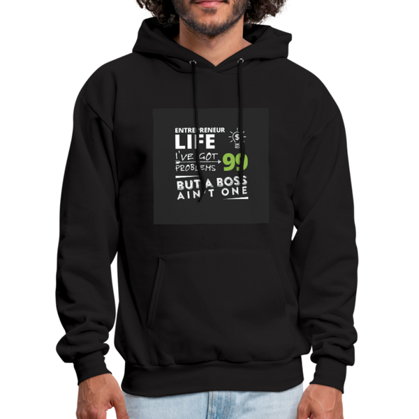 Entrepreneur Life Men's Hoodie - black