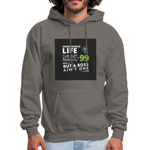 Entrepreneur Life Men's Hoodie - asphalt gray