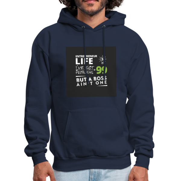 Entrepreneur Life Men's Hoodie - navy