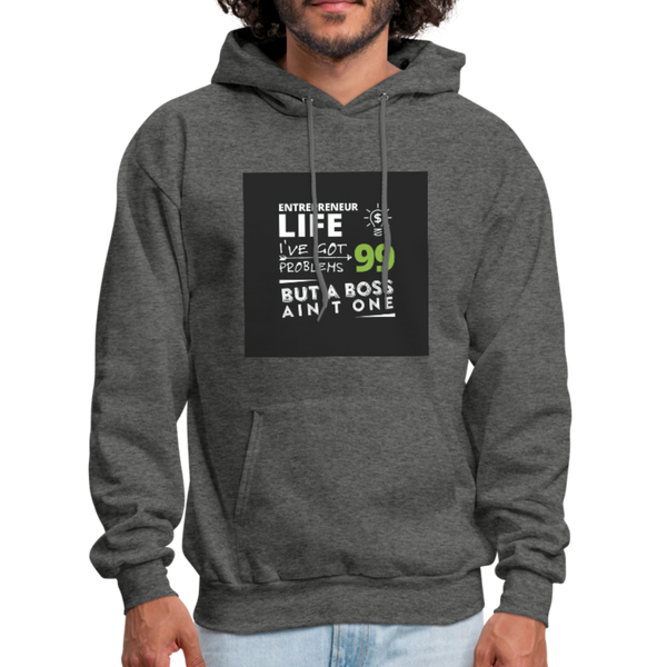 Entrepreneur Life Men's Hoodie - charcoal gray