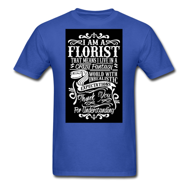 I Am A Florist Men's T-Shirt - royal blue