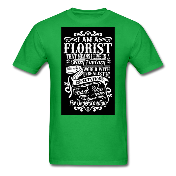 I Am A Florist Men's T-Shirt - bright green