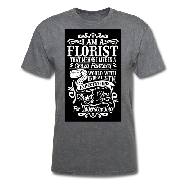 I Am A Florist Men's T-Shirt - mineral charcoal gray