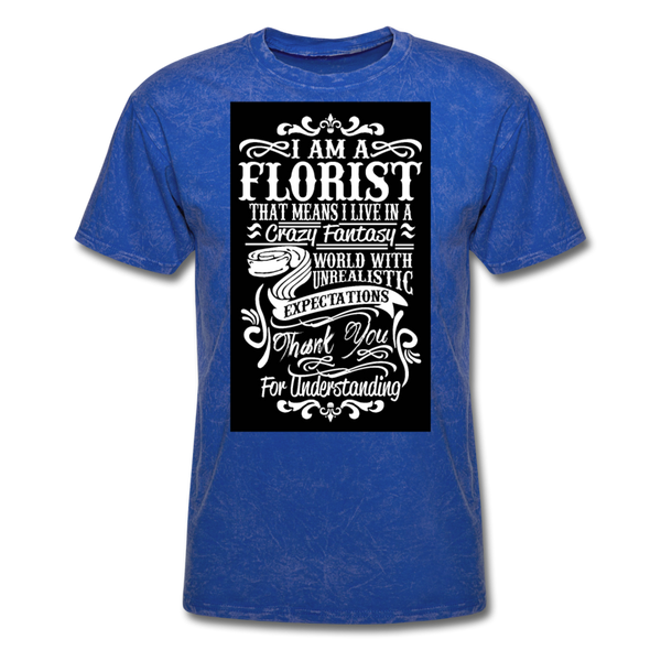 I Am A Florist Men's T-Shirt - mineral royal