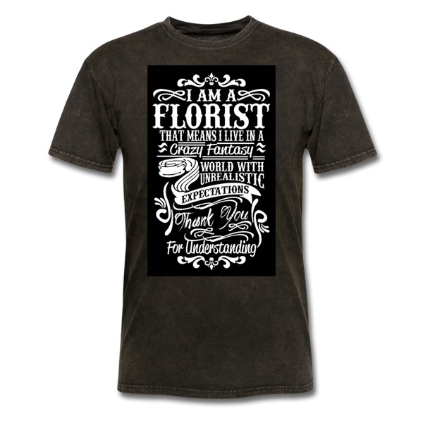 I Am A Florist Men's T-Shirt - mineral black