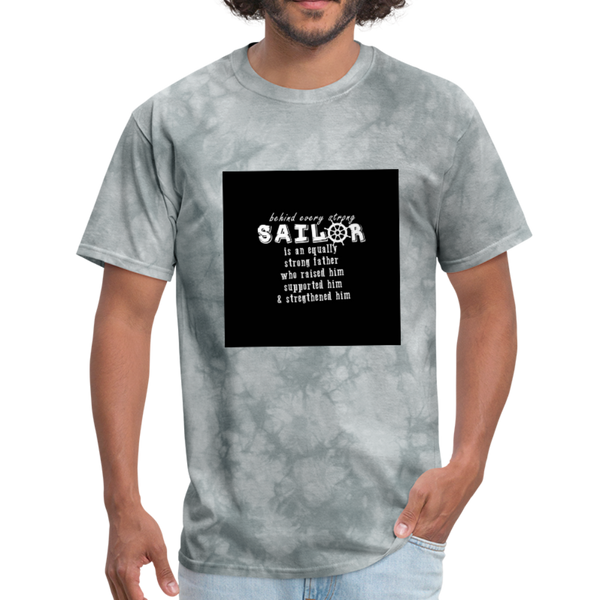 Sailor Men's T-Shirt - grey tie dye