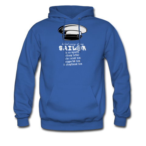 Sailor Men's Hoodie - royal blue