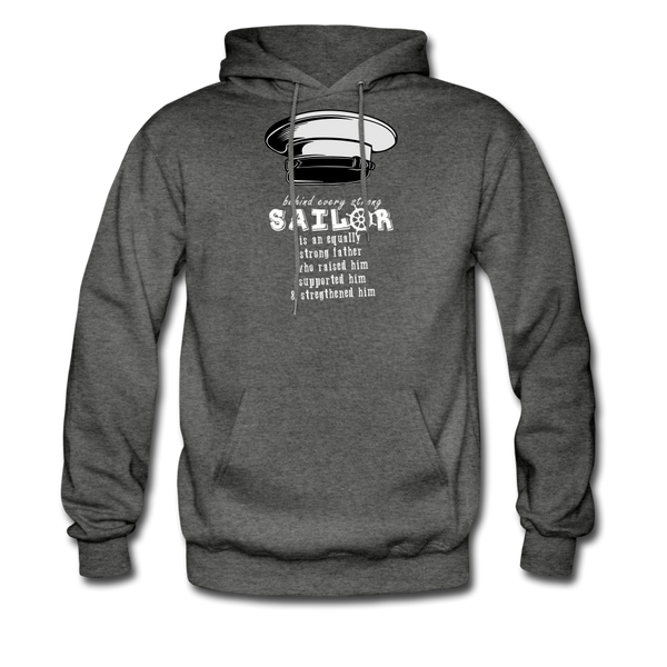 Sailor Men's Hoodie - charcoal gray