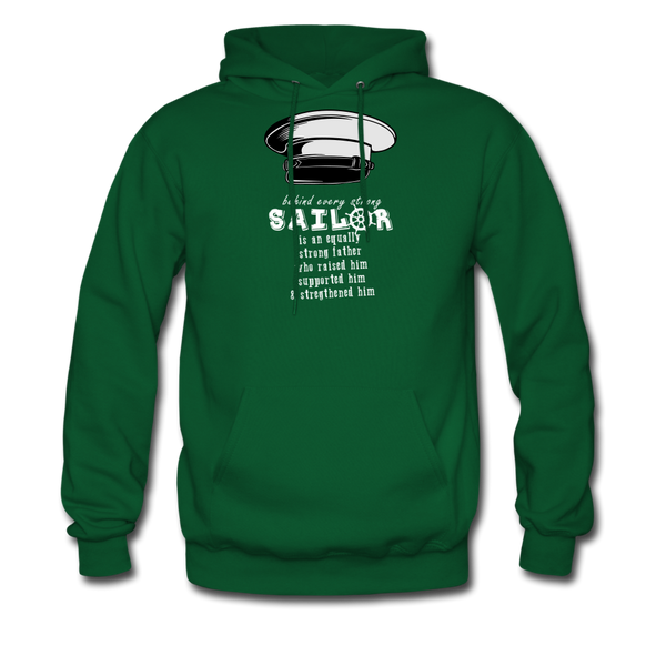 Sailor Men's Hoodie - forest green