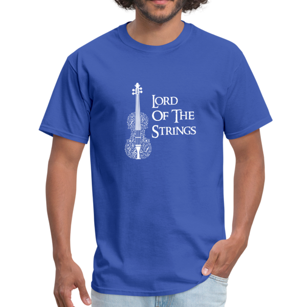 Lord Of The Strings Men's T-Shirt - royal blue