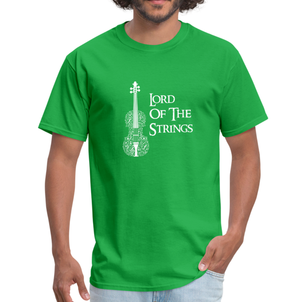 Lord Of The Strings Men's T-Shirt - bright green