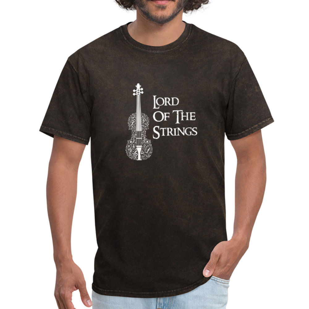 Lord Of The Strings Men's T-Shirt - mineral black