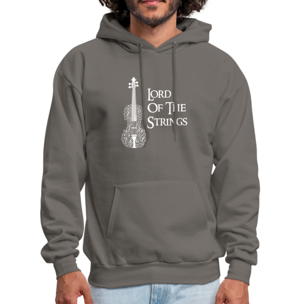 Lord Of The Strings Men's Hoodie - asphalt gray