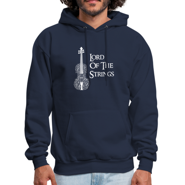 Lord Of The Strings Men's Hoodie - navy