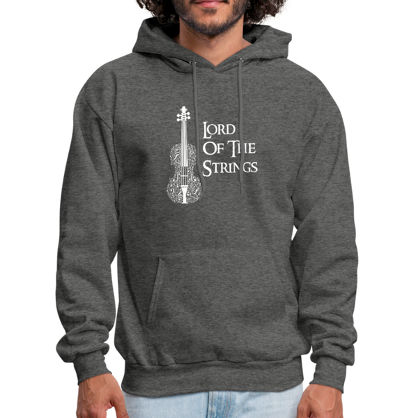 Lord Of The Strings Men's Hoodie - charcoal gray