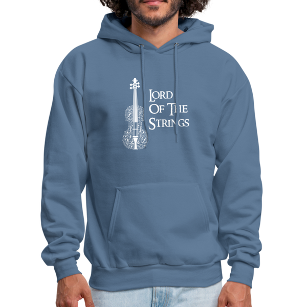 Lord Of The Strings Men's Hoodie - denim blue