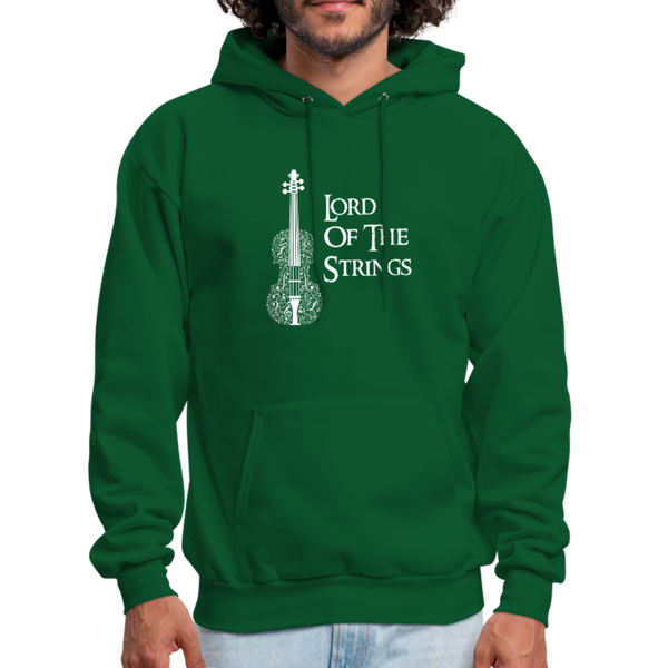 Lord Of The Strings Men's Hoodie - forest green