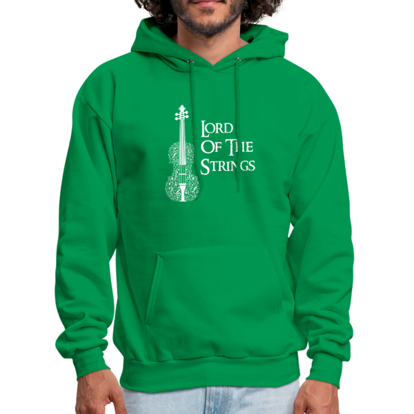 Lord Of The Strings Men's Hoodie - kelly green